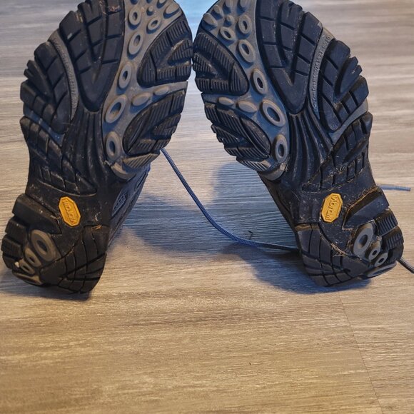 Merrell Women’s Blue Lace Up Waterproof Hiking Boots - Size 9.5 - Picture 4 of 7
